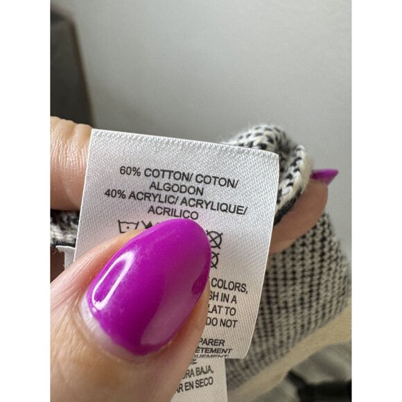 Lucky Brand Womens Aztec Cardigan Sweater L Cotton/Acrylic‎ - Picture 4 of 5